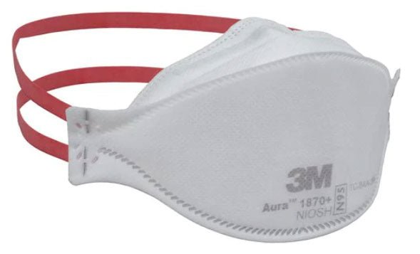 3M™ AURA™ Health Care Particulate Respirator and Surgical Mask 1870+, N95 Box of 20