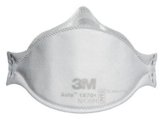 3M™ AURA™ Health Care Particulate Respirator and Surgical Mask 1870+, N95 Box of 20