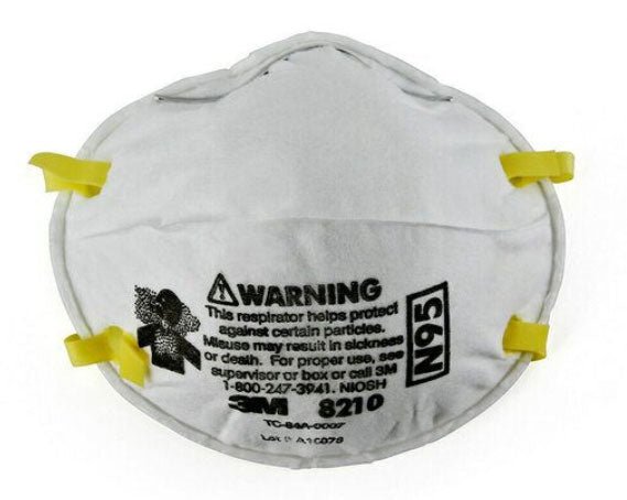 3M™ Particulate Respirator 8210, N95  20 EA/Box