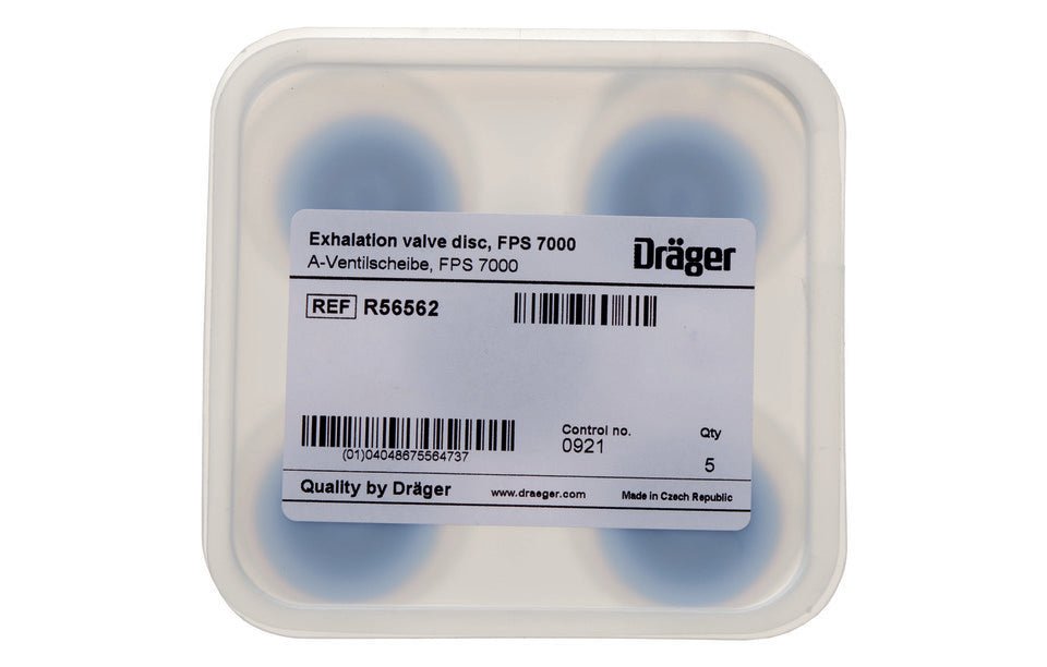 Dräger Exhalation valve disc, FPS 7000 - PN R56562 – WS Supply Store