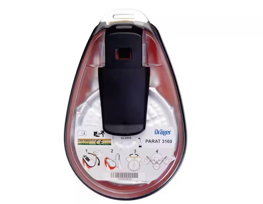 Dräger PARAT® 3160 Half Mask - PN 3704477 – WS Supply Store