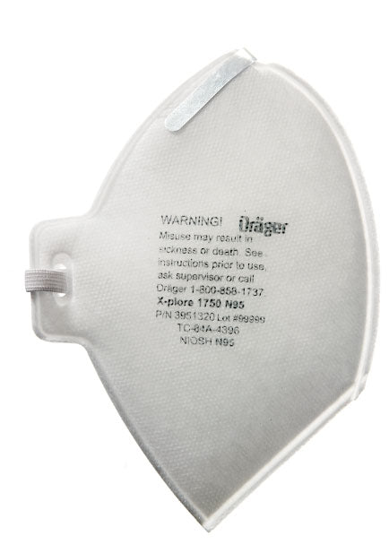 Dräger X-Plore 1750 N95 Mask - NIOSH approved - PN: 3951329