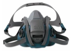 3M Rugged Comfort Quick - Latch Half - Facepiece Reusable Respirators, Large - WS Supply Store