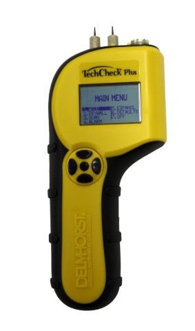 Abatement Delmhorst® TECHCHECK Moisture Meter - PN : DTECHCKPK - WS Supply Store