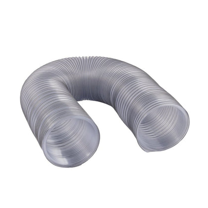 Abatement H203010 - 12 Clear heavy - duty PVC flex duct, wire reinforced, 10” dia. x 12’, 1/ea. - WS Supply Store