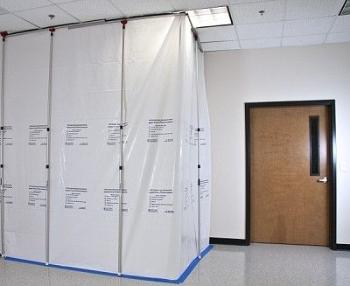 Icra Ventilation Module Abatement - HCNC1001 - ICRA FR Barrier 6Mil - Containment Module Acces ...