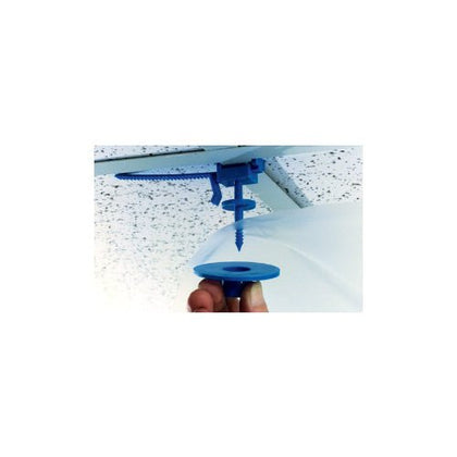 Abatement PolyGrabbers Poly Hanging Clip #3, blue, 100/cs. - PN : PHC - 3B - WS Supply Store