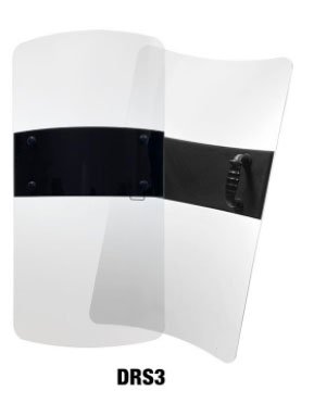 Damascus DRS3 Rectangle Riot Shield (36