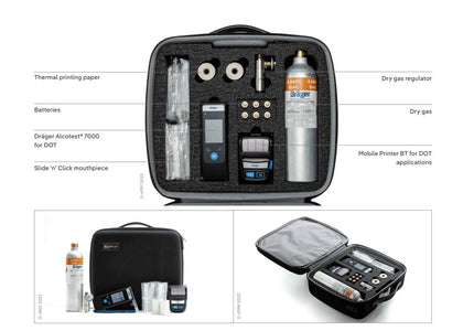 Draeger Alcotest 7000 DOT kit w/34L dry gas - PN NA11512 - WS Supply Store