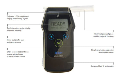 Dräger Alcotest 5510 (DOT) - PN : 4415507 (OBSOLETED) - WS Supply Store