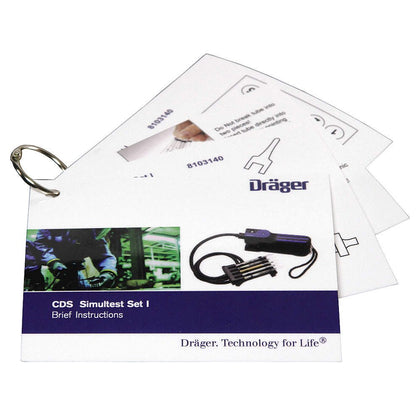 Dräger Brief Instruction CDS Simultest Set V - PN 4057231 - WS Supply Store