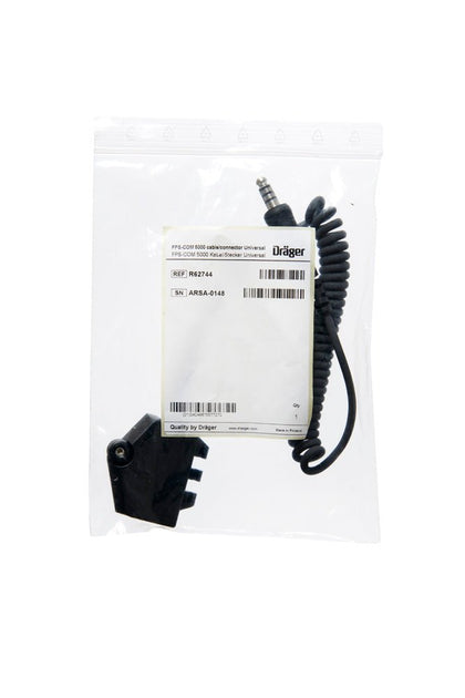 Dräger FPS - COM 5000 cable/connector Universal - PN R62744 - WS Supply Store