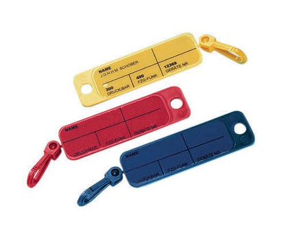 Dräger Name tags, red (set of 10 pcs) - PN R54532 - WS Supply Store