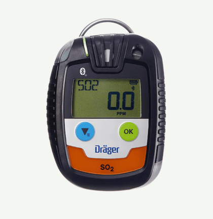 Dräger Pac 6500 - SO2 W/BT - PN VN01551 - WS Supply Store