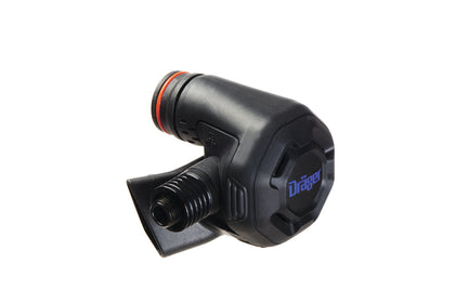 Dräger Secor 7000 Second Stage, P - Con, Rubber 963mm black - PN T54566 - WS Supply Store