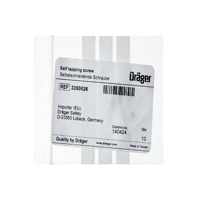 Dräger Self Tapping Screw - PN 3350526 - WS Supply Store