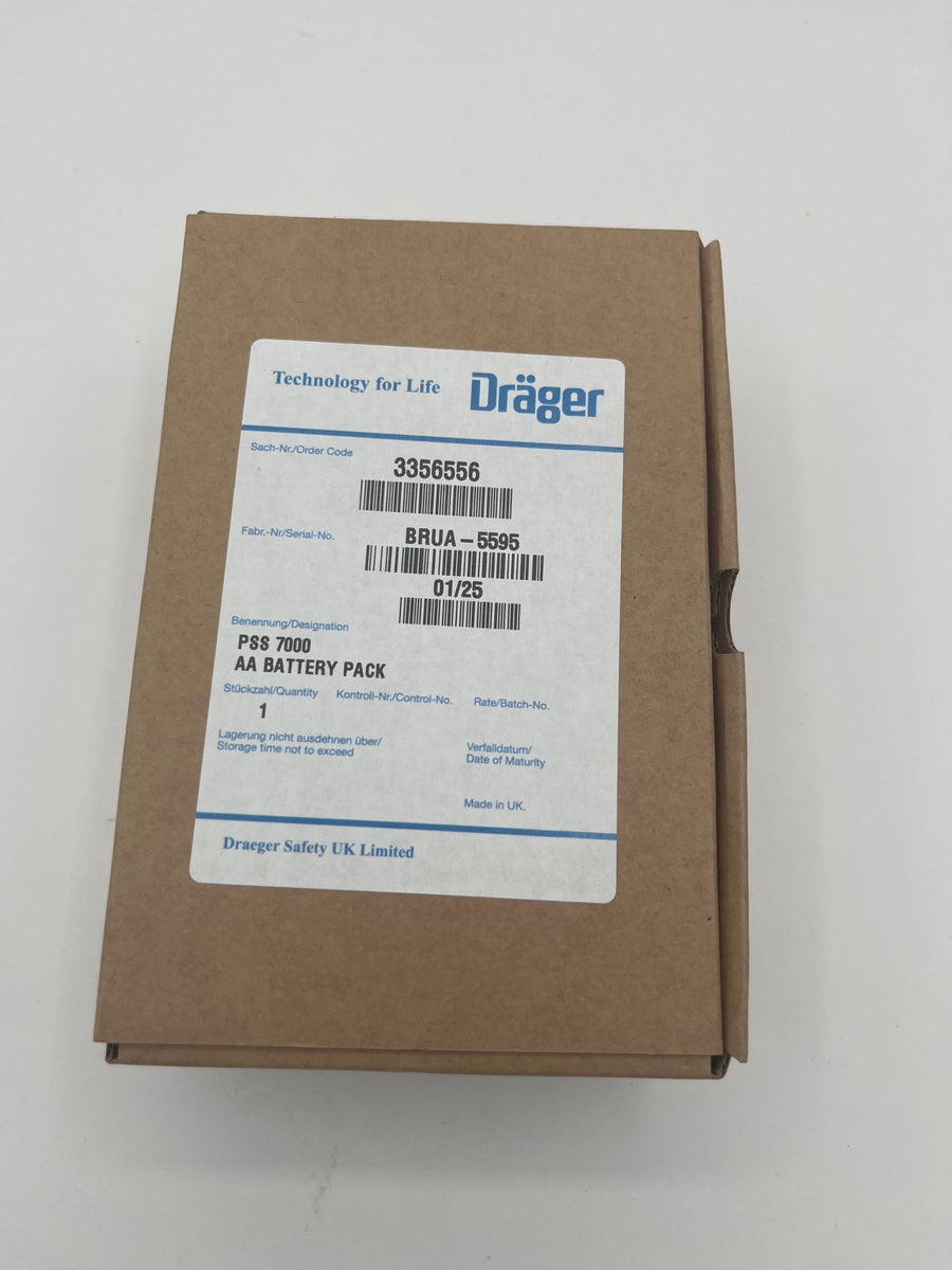 Dräger Sentinel 7000 AA Battery Pack - PN 3356556 – WS Supply Store