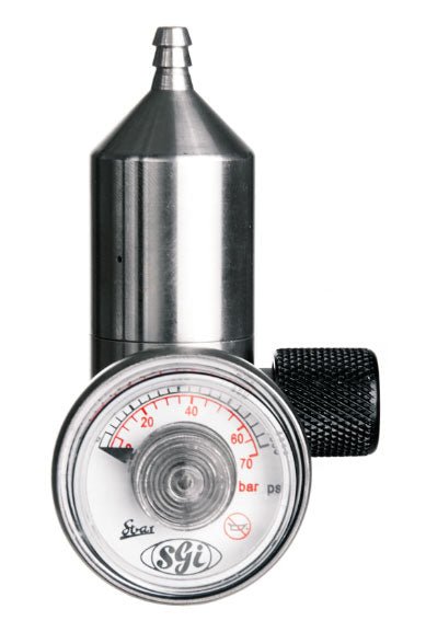 Dräger Standard Regulator 500 cc, Stainless Steel, 5/8” - 18 UNF - PN 6813104 - WS Supply Store