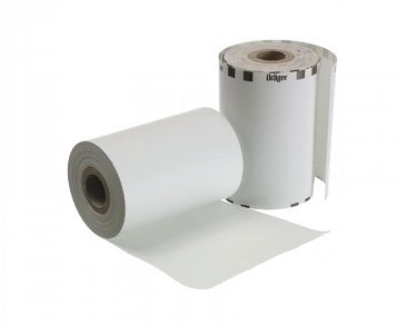 Dräger Thermal printer paper 7 years (5 Rolls) - PN 8319002 - WS Supply Store