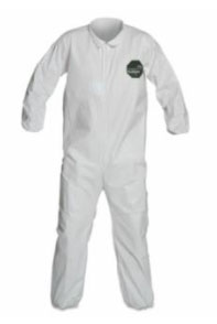DuPont ProShield® 50 Collared Coveralls with Elastic Wrists/Ankles, White - WS Supply Store