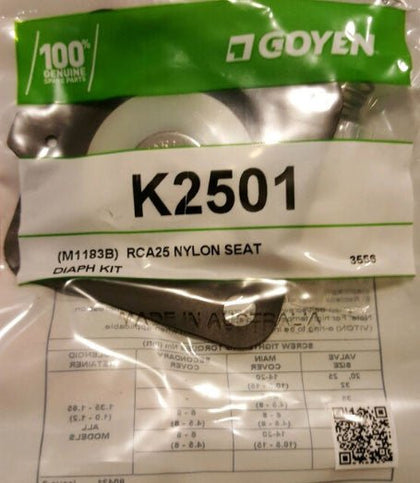 Goyen Diaphragm Repair Kit K2501 - WS Supply Store
