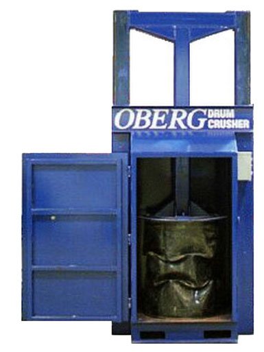 Oberg D - 60 Drum Crusher - WS Supply Store