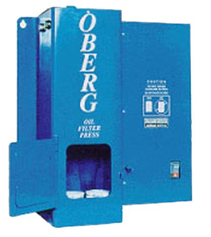 Oberg P - 100WM Automotive Oil Filter Crusher - WS Supply Store