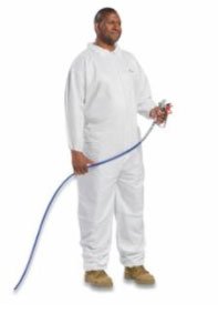 West Chester Posi - Wear® BATM Microporous Disposable Coveralls with Elastic Wrist and Ankle, White - WS Supply Store