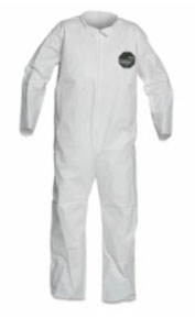 DuPont ProShield® 50 Collared Coveralls with Open Wrists/Ankles, White