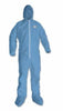 Kimberly-Clark Professional KLEENGUARD* A65 Flame Resistant Coveralls, Blue,  Zip Storm Flap