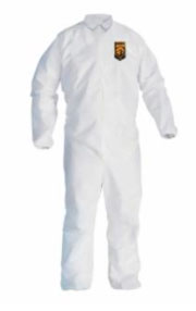 Kimberly-Clark Professional KLEENGUARD* A30 Breathable Splash & Particle Protection Coveralls, Hood/Boots