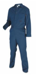 MCR Safety Flame Resistant Coveralls, Royal Blue, Size 54