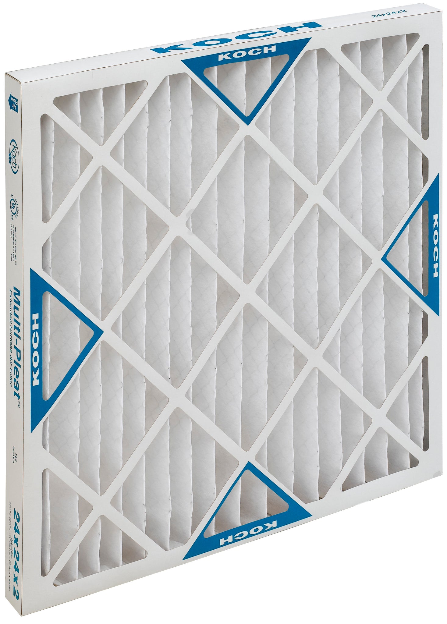 Koch Filter 102-500-005 MULTI-PLEAT XL11-HC 1" High Capacity MERV 11 Pleated Panel Filter Size 15x20x1