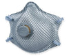 Moldex N99 Disposable Respirator w/ Valve, M/L, Gray, PK10